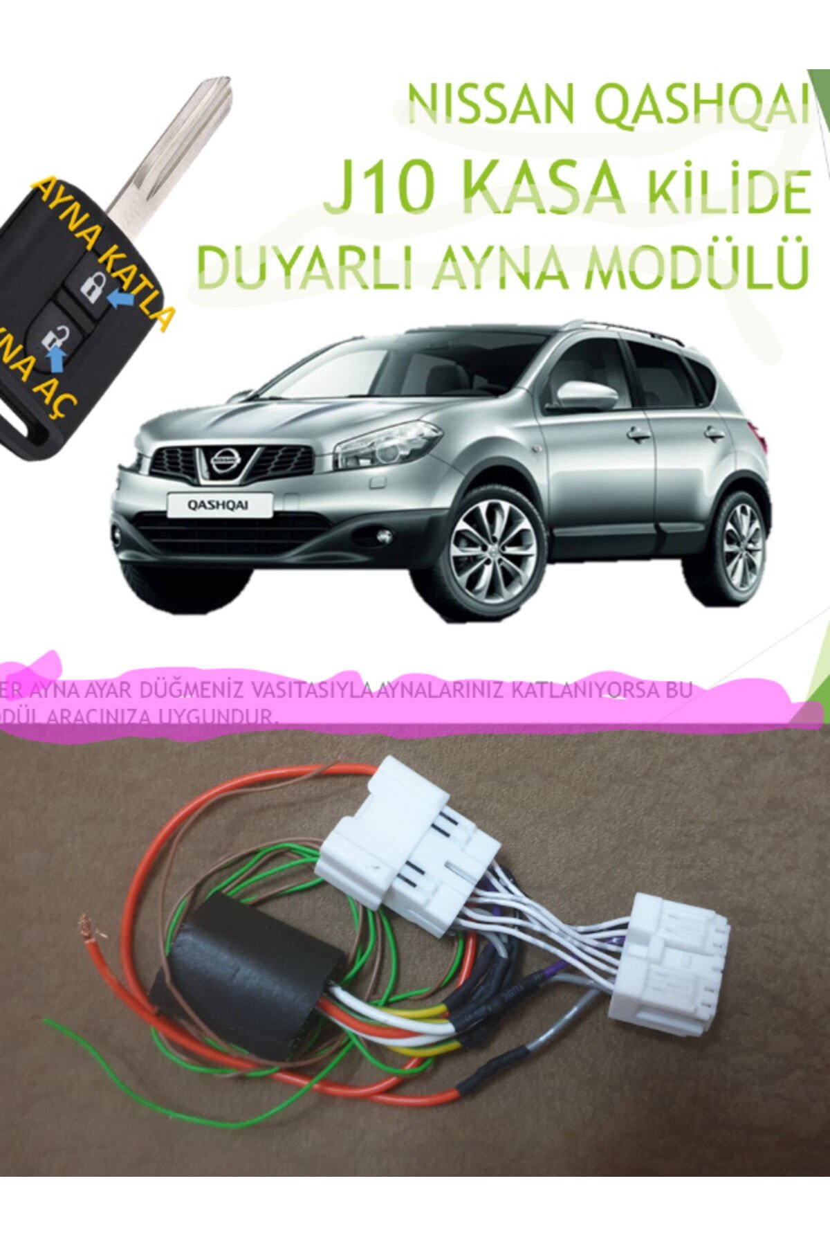 NİSSAN qashqai j10 Ayna Modülü