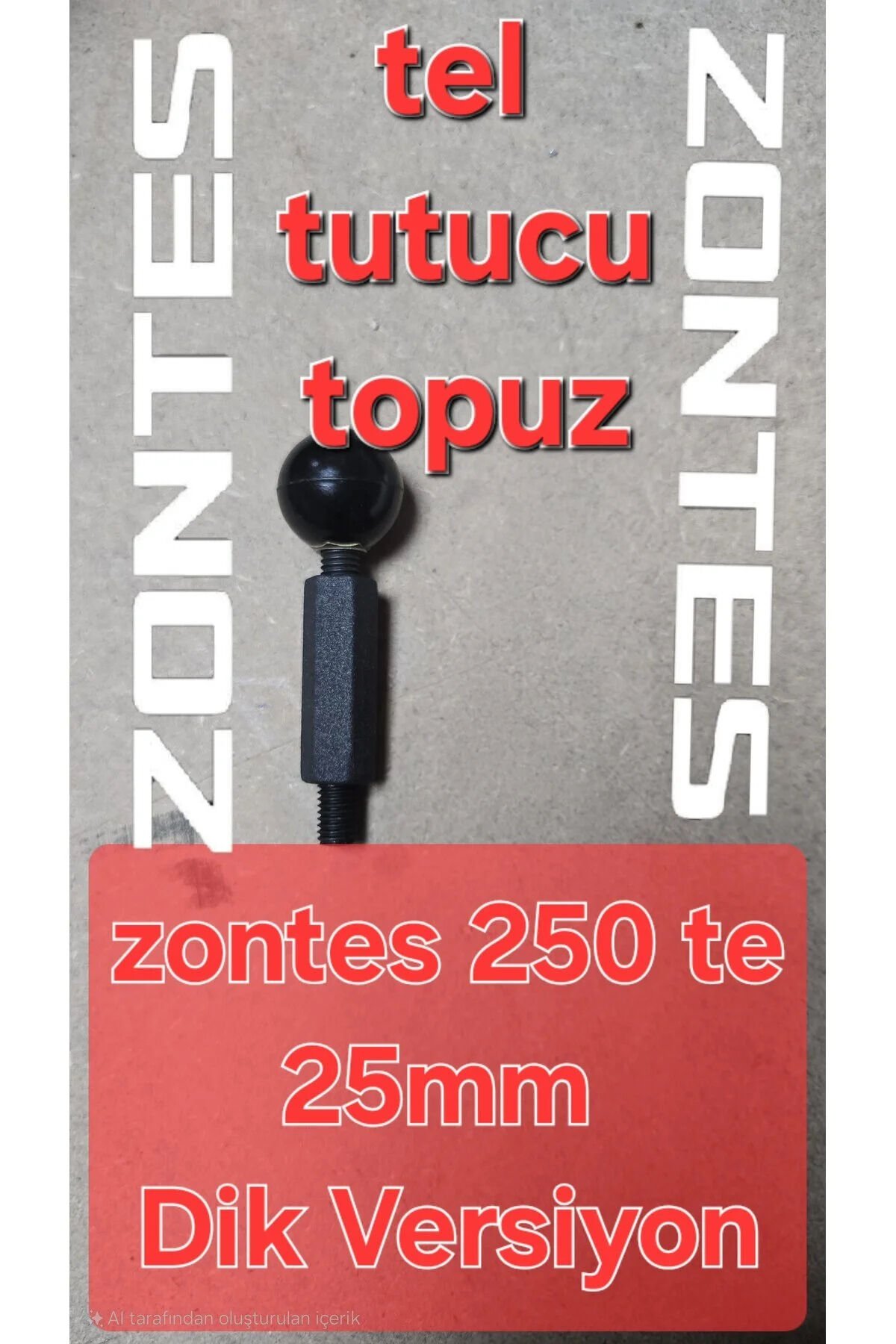 ZONTES 250TE 350E GİDON TOPUZU 25MM