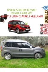 Fiat Doblo D4 Kilide Duyarlı Ayna Kiti Uyumlu