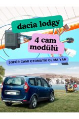 Dacia Lodgy Uyumlu 4 lü Cam Kaldırma modülü Şoför camı otomatTİK OLMAYAN